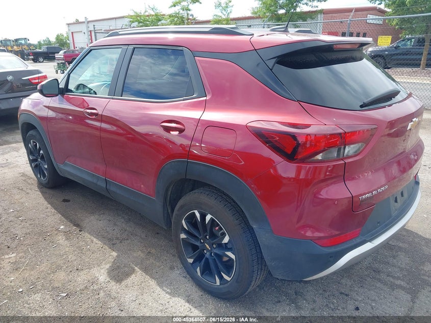 VIN KL79MPSL7MB058707 2021 CHEVROLET TRAILBLAZER FWD LT