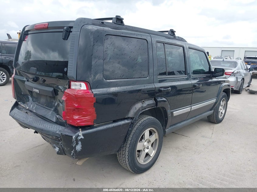 Vin: 1j4rh4gk2ac115742, lot: 45862481, jeep commander sport 20104