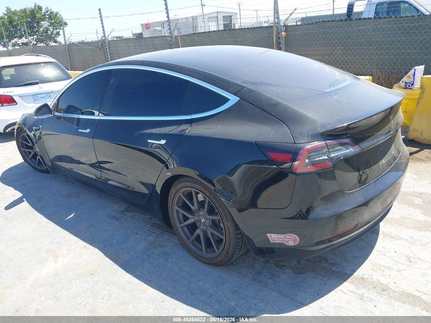 Vin: 5yj3e1ea5jf034475, lot: 45862493, tesla model 3 long range/mid range 20183
