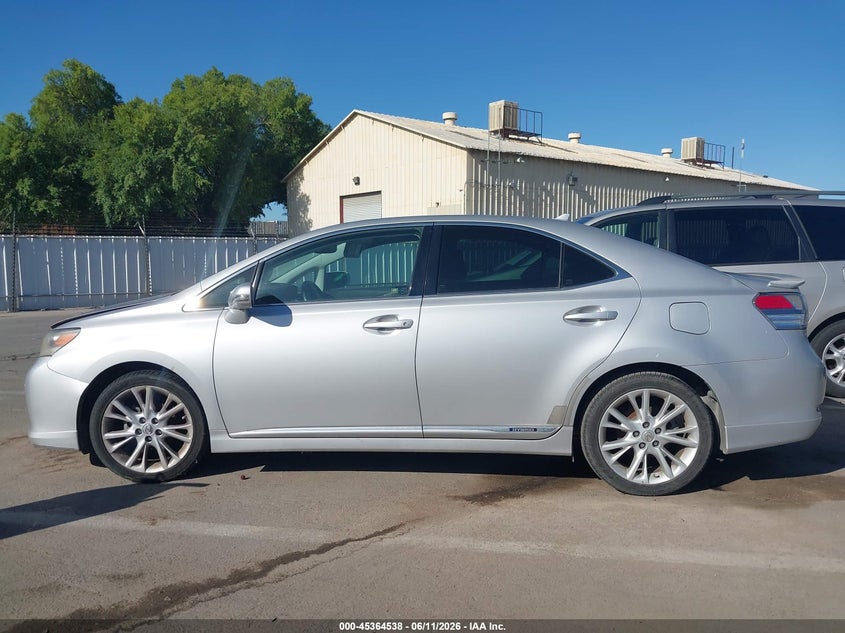 2011 LEXUS HS SEDAN 2.4L I-4 DOHC, VVT, 147HP
