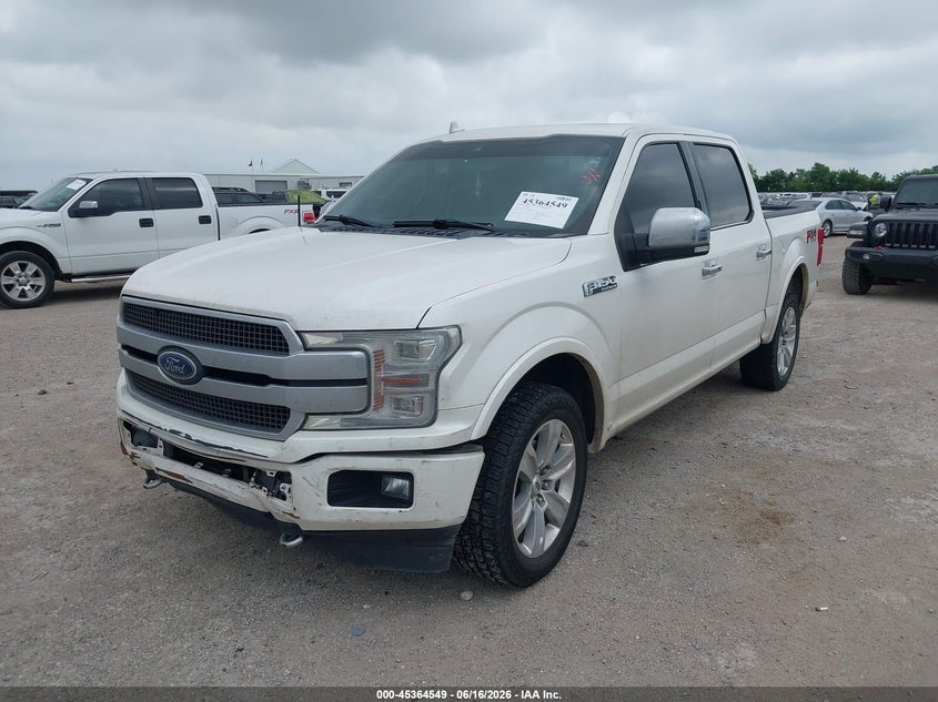 Vin: 1ftew1e44kfc45714, lot: 45862510, ford f-150 platinum 20192