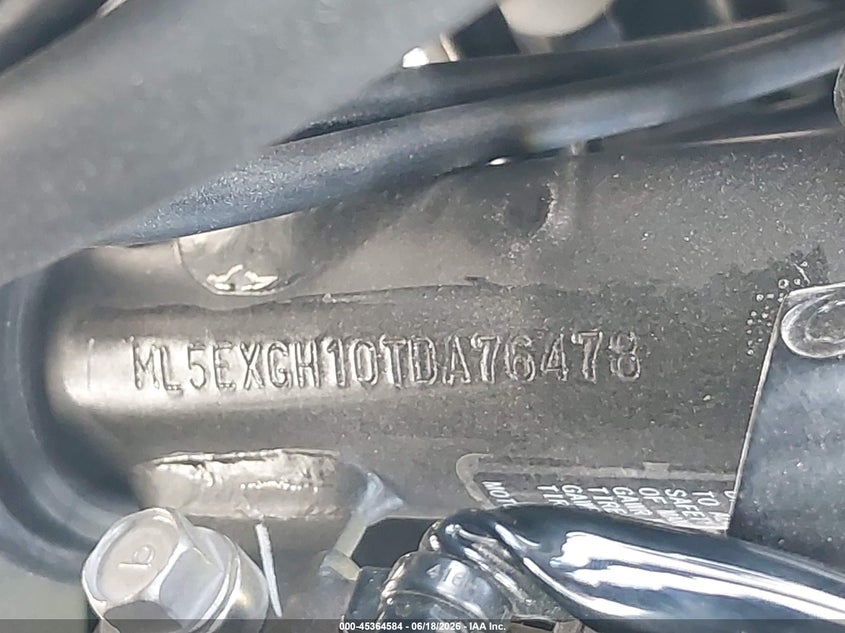 2026 Kawasaki Ex500 H VIN: ML5EXGH10TDA76478 Lot: 45364584