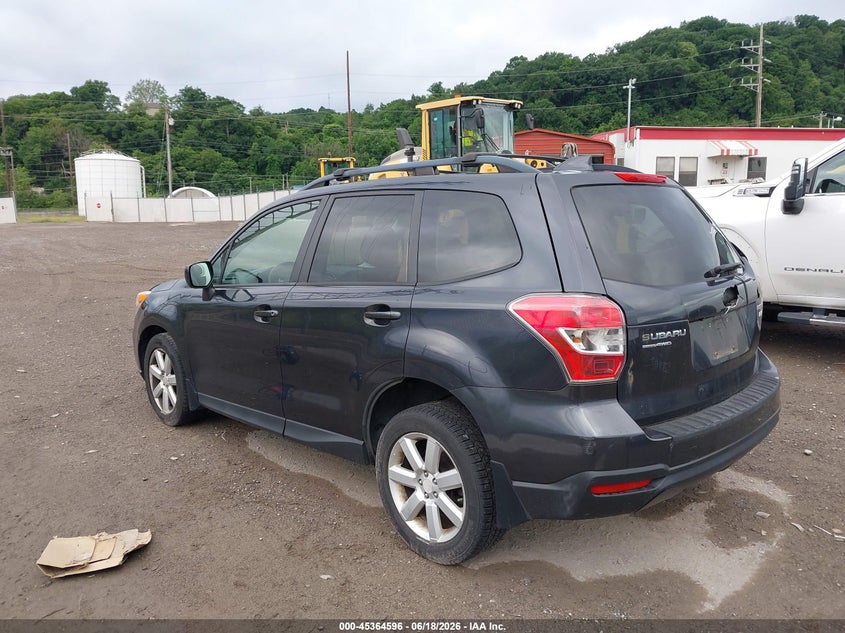 2016 SUBARU FORESTER auction photo 3