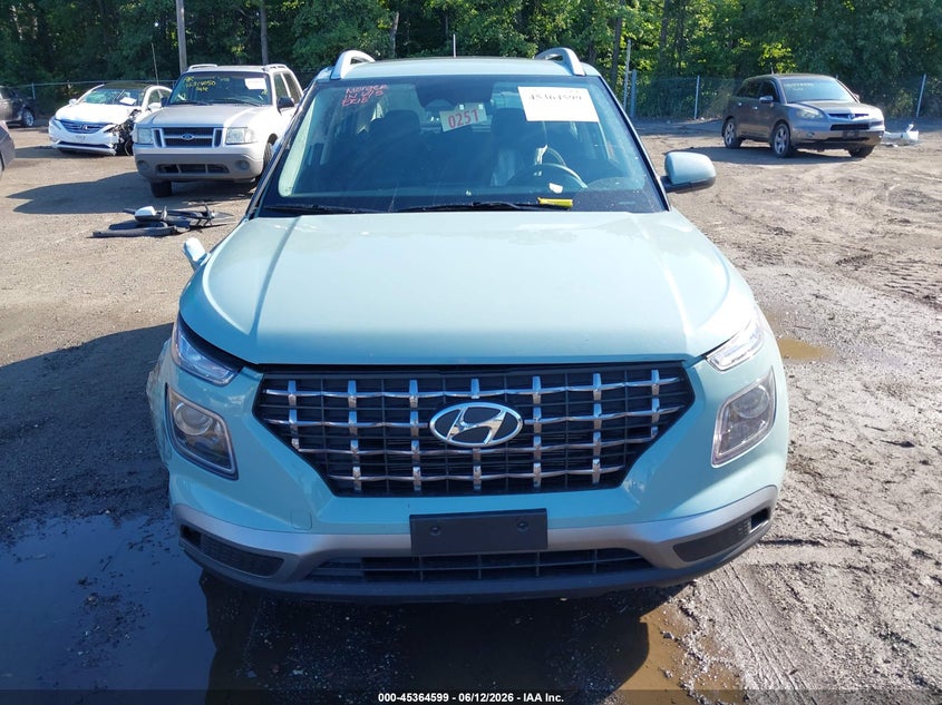 2026 Hyundai Venue Sel VIN: KMHRC8A39TU422394 Lot: 45364599