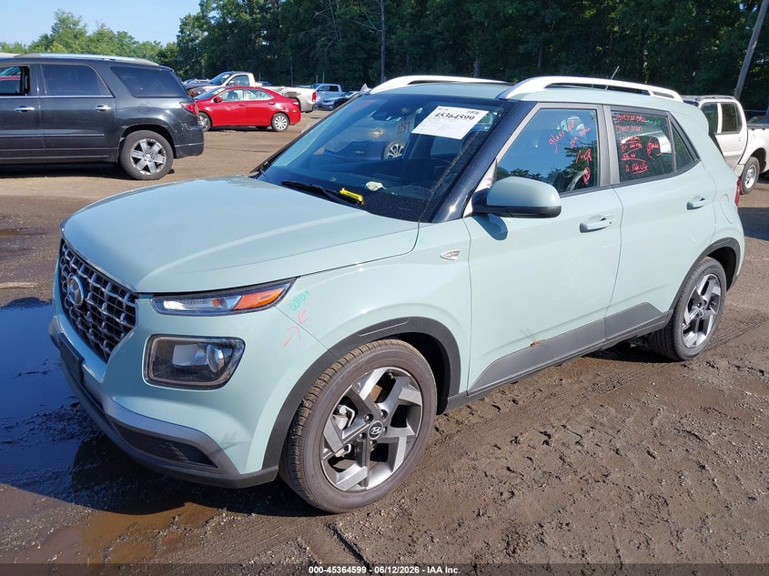 Vin: kmhrc8a39tu422394, lot: 45862559, hyundai venue sel 20262
