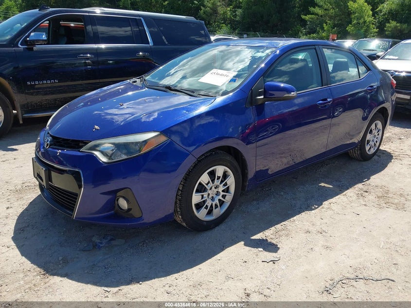 2015 TOYOTA COROLLA auction photo 2