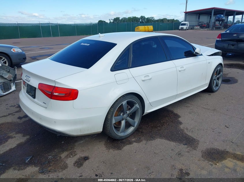 Vin: wauffafl7ea070738, lot: 45862623, audi a4 2.0t premium 20144