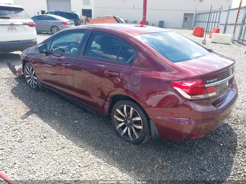 2015 HONDA CIVIC auction photo 3