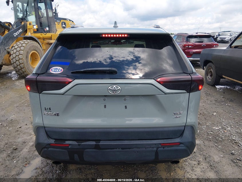 VIN 2T3P1RFV3NW274315 2022 TOYOTA RAV4 XLE