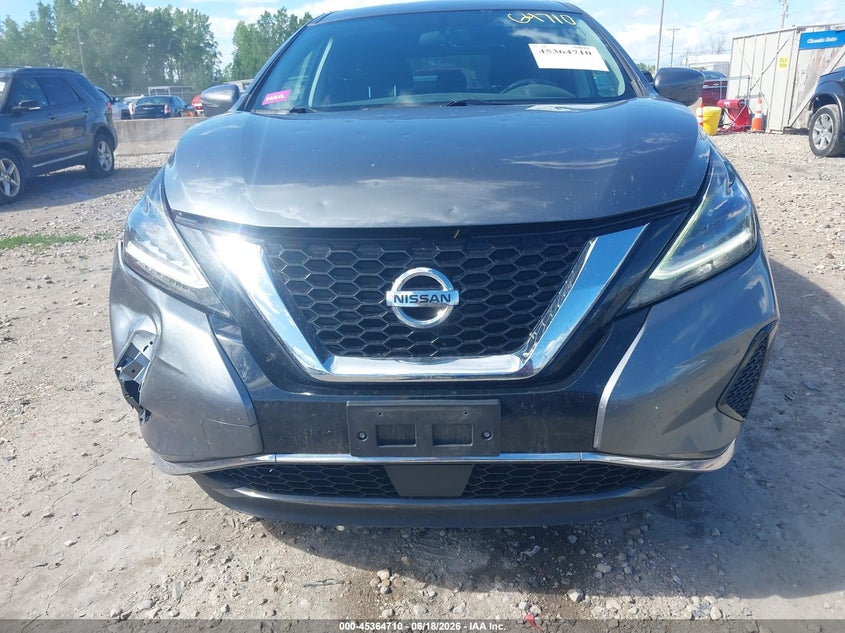 2020 Nissan Murano S Intelligent Awd VIN: 5N1AZ2AS1LN105574 Lot: 45364710
