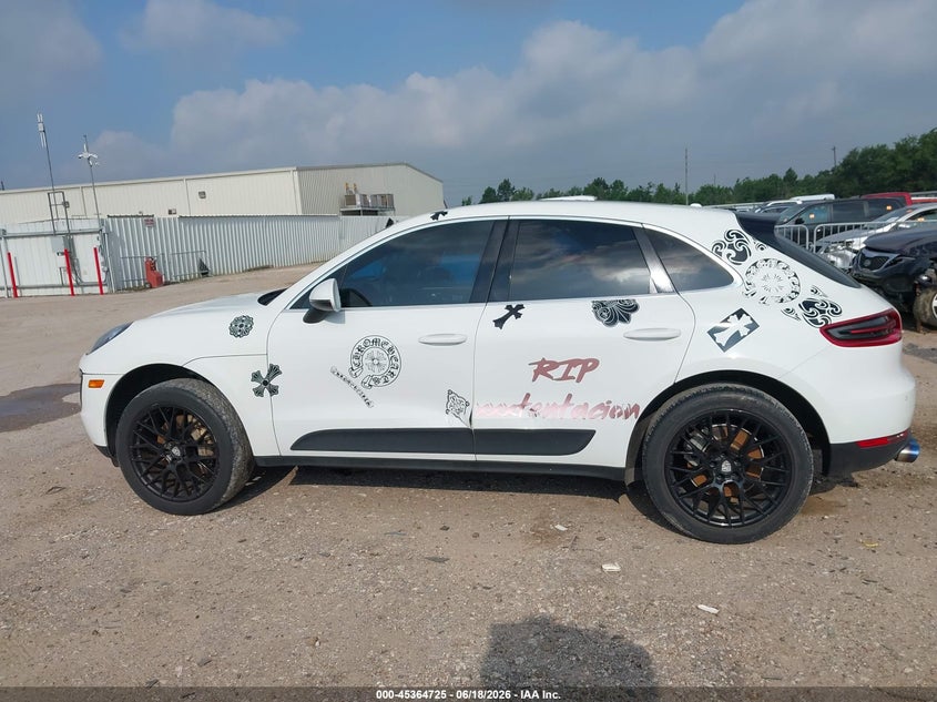 2015 Porsche Macan S VIN: WP1AB2A54FLB71571 Lot: 45364725