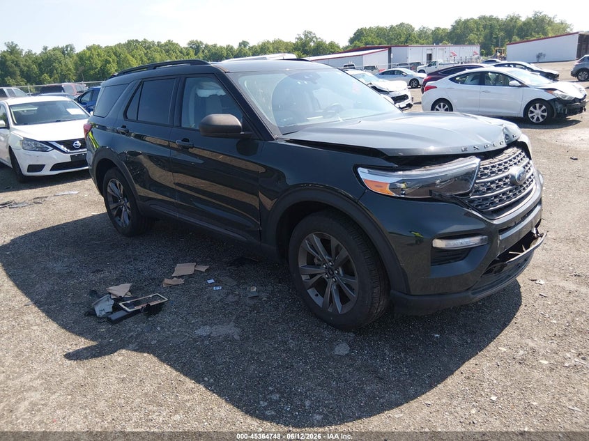 Vin: 1fmsk8dh0mgb93499, lot: 45862709, ford explorer xlt 2021 img_1