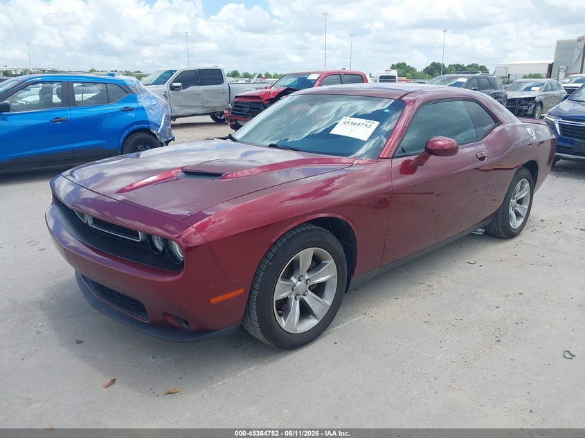 Vin: 2c3cdzag8jh325188, lot: 45862713, dodge challenger sxt 20182