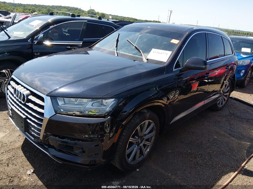 Vin: wa1vaaf7xjd008981, lot: 45862732, audi q7 3.0t premium 20182
