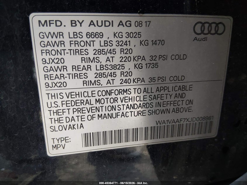 AUDI Q7 - zdjęcie 9
