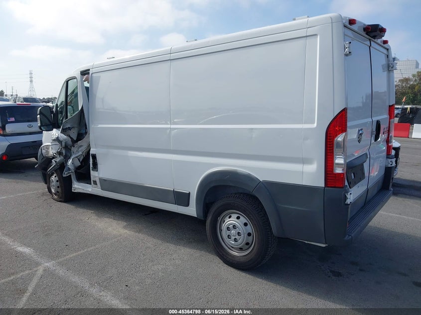 Vin: 3c6trvag6he542578, lot: 45862759, ram promaster 1500 low roof 136 wb 20173
