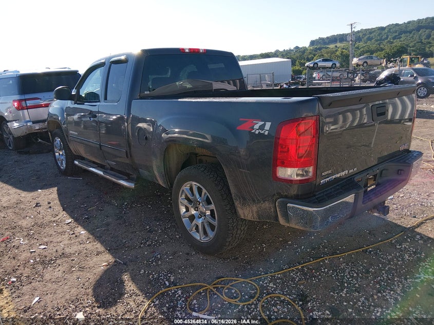 Vin: 1gtr2ve3xbz297407, lot: 45862795, gmc sierra 1500 sle 20113