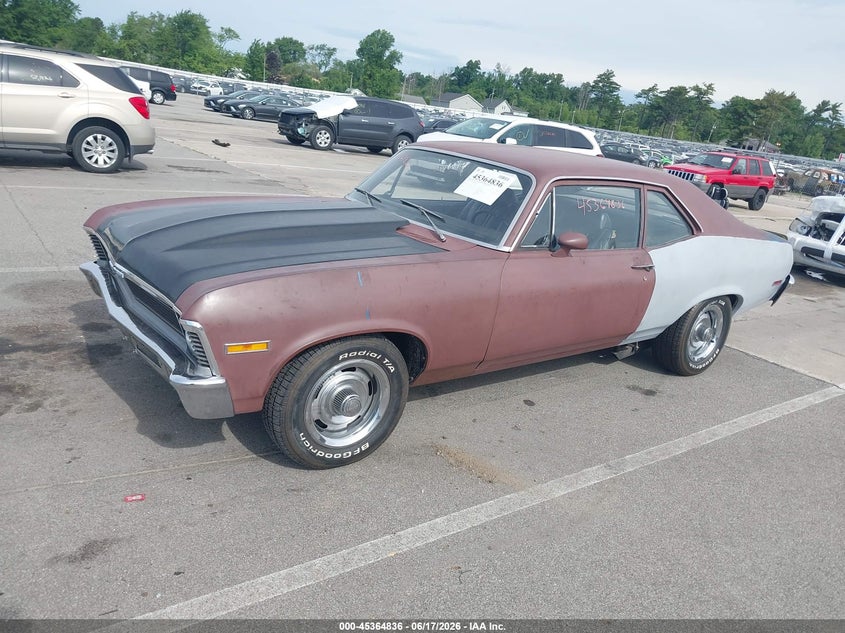 1X27F2W218967 1972 Chevrolet Nova photo 1