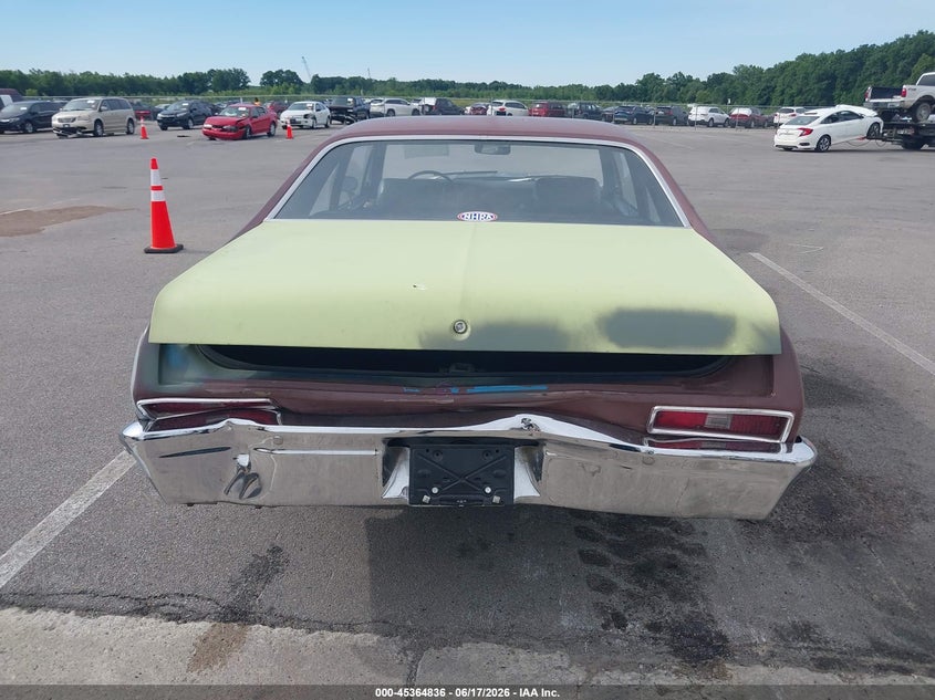 1972 Chevrolet Nova VIN: 1X27F2W218967 Lot: 45364836