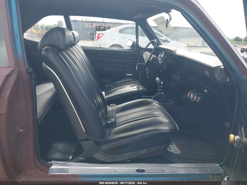 1972 Chevrolet Nova VIN: 1X27F2W218967 Lot: 45364836