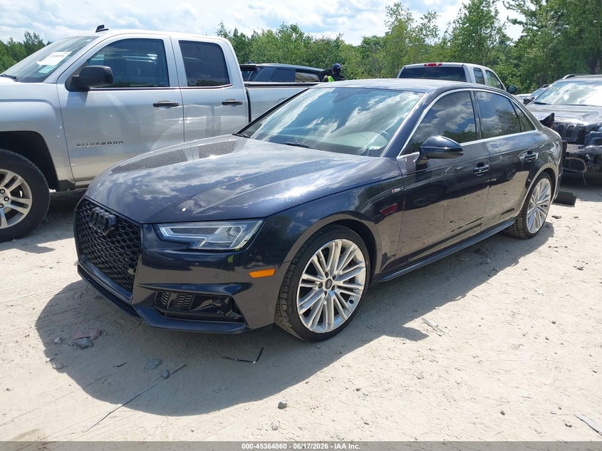 Vin: waulnaf40hn042064, lot: 45862821, audi a4 premium plus 20172