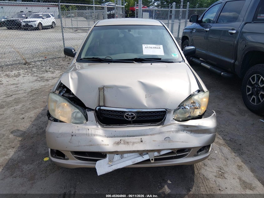 2005 TOYOTA COROLLA SEDAN N/A