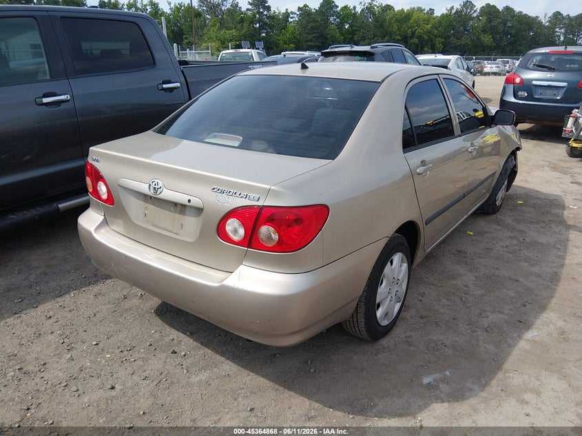 2005 TOYOTA COROLLA SEDAN N/A