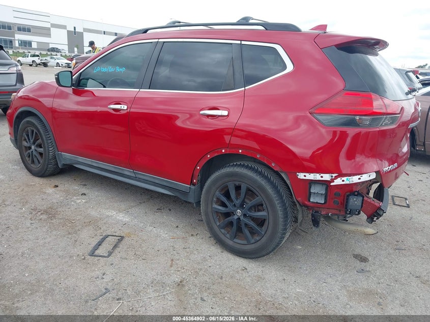 2017 NISSAN ROGUE auction photo 3