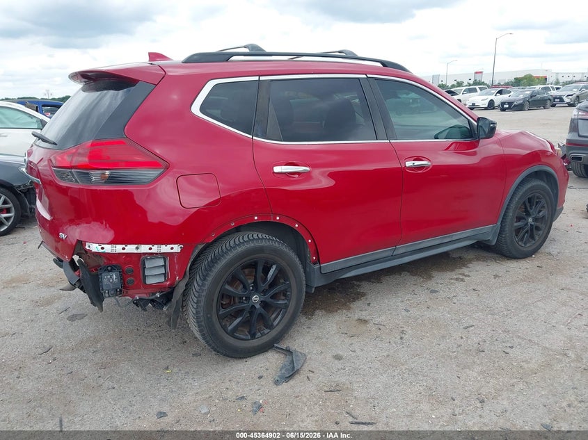 2017 NISSAN ROGUE auction photo 4
