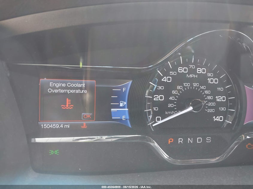 2014 Lincoln Mks VIN: 1LNHL9EK7EG601859 Lot: 45364909