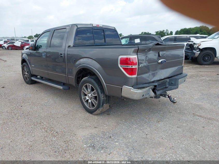 Vin: 1ftfw1ct7efc70318, lot: 45862871, ford f-150 lariat 20143