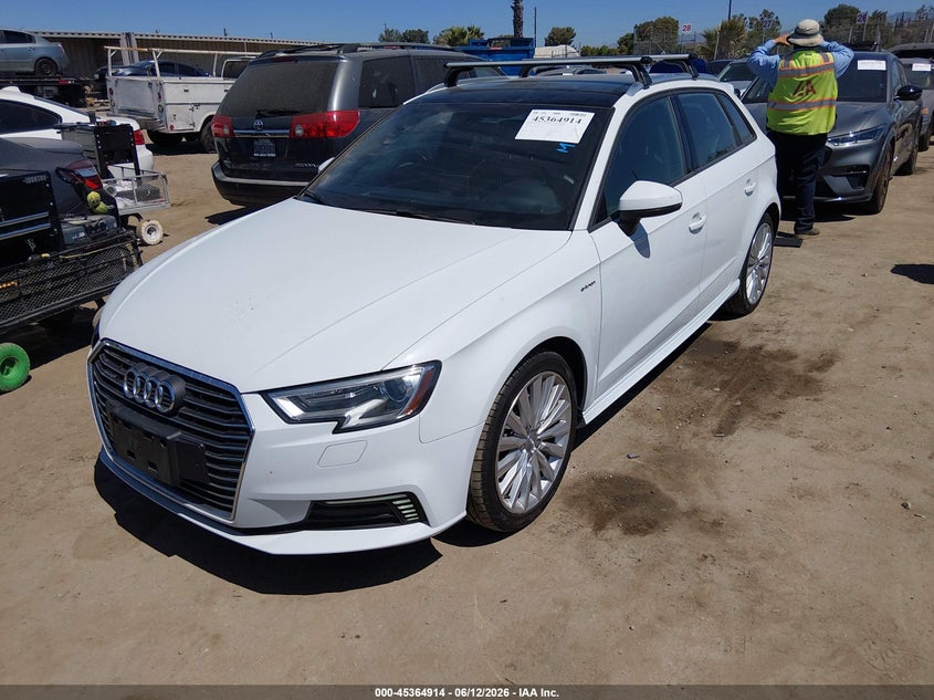 Vin: wauupbff2ha034674, lot: 45862875, audi a3 sportback e-tron premium 20172