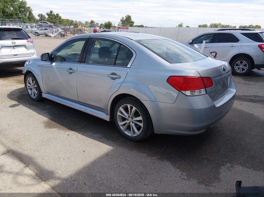 2013 SUBARU LEGACY SEDAN 2.5L H-4 DOHC, VVT, 173HP