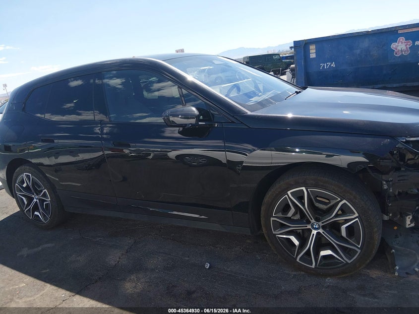 2025 BMW Ix xDrive50 VIN: WB523CF03SCU80752 Lot: 45364930