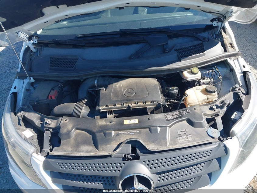 2017 Mercedes-Benz Metris VIN: WD4PG2EE4H3300277 Lot: 45364931