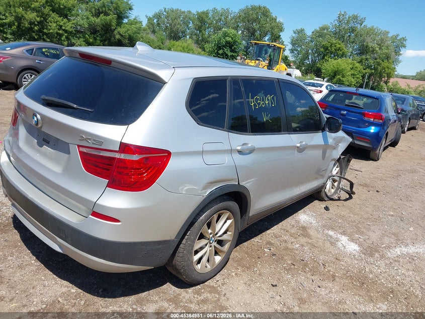 Vin: 5uxwx9c53d0d01211, lot: 45862912, bmw x3 xdrive28i 20134