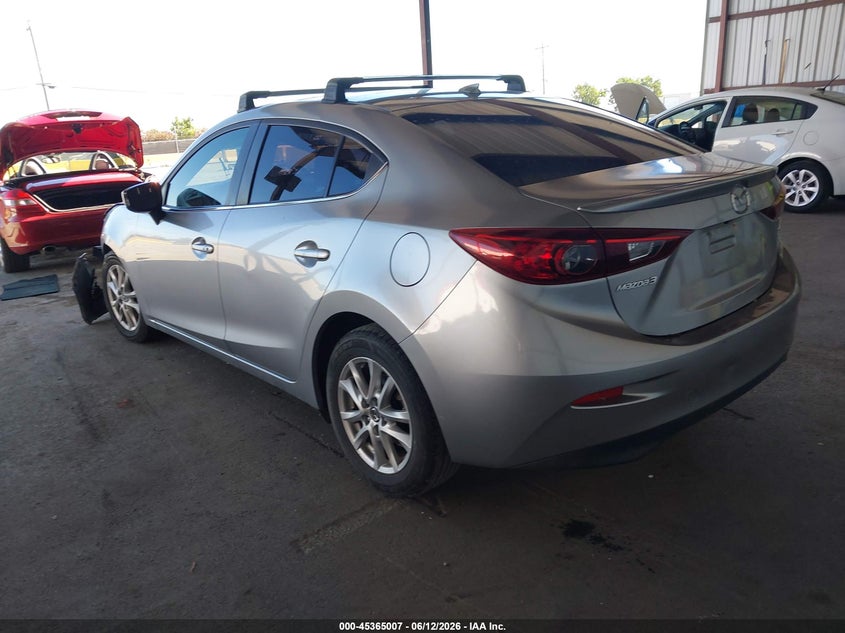 Vin: jm1bm1v73e1211283, lot: 45862968, mazda mazda3 i touring 20143