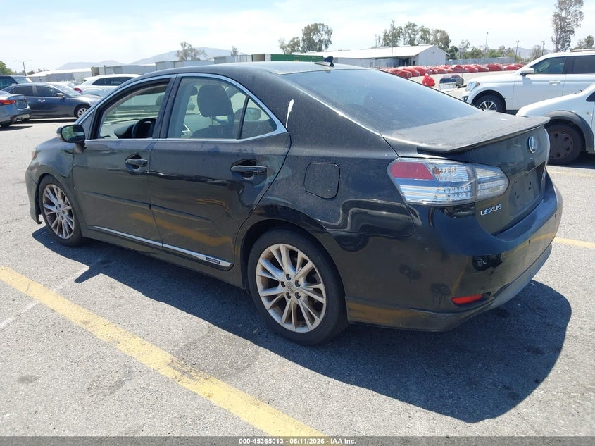 Vin: jthbb1ba4a2016219, lot: 45862974, lexus hs 250h premium 20103