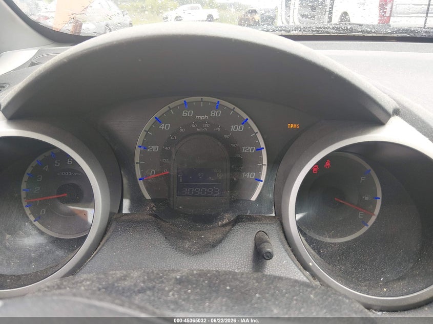 HONDA FIT 2009 VIN JHMGE87659S072465