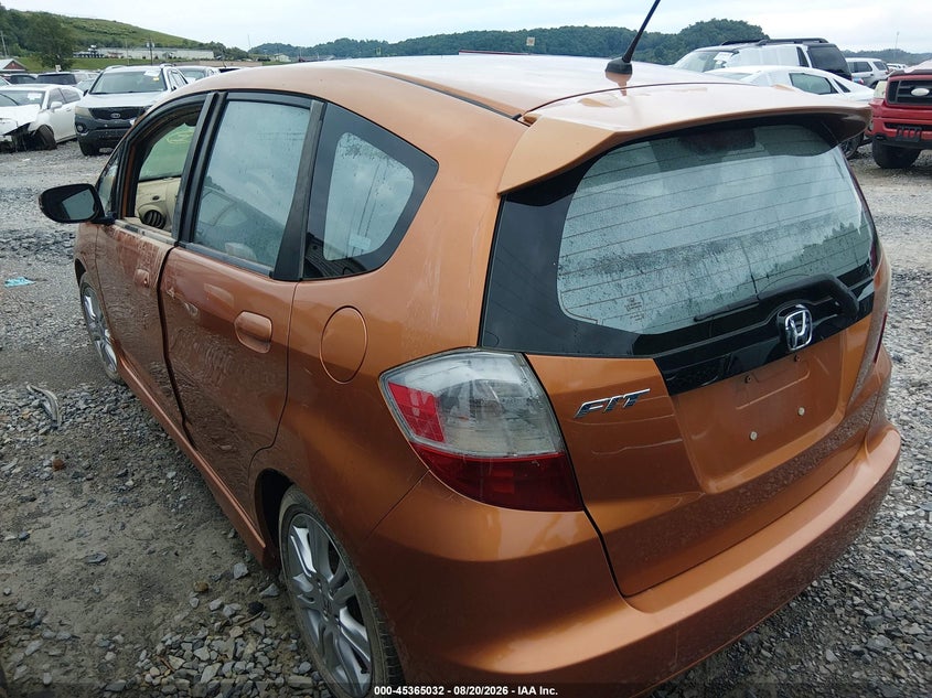 HONDA FIT 2009 VIN JHMGE87659S072465