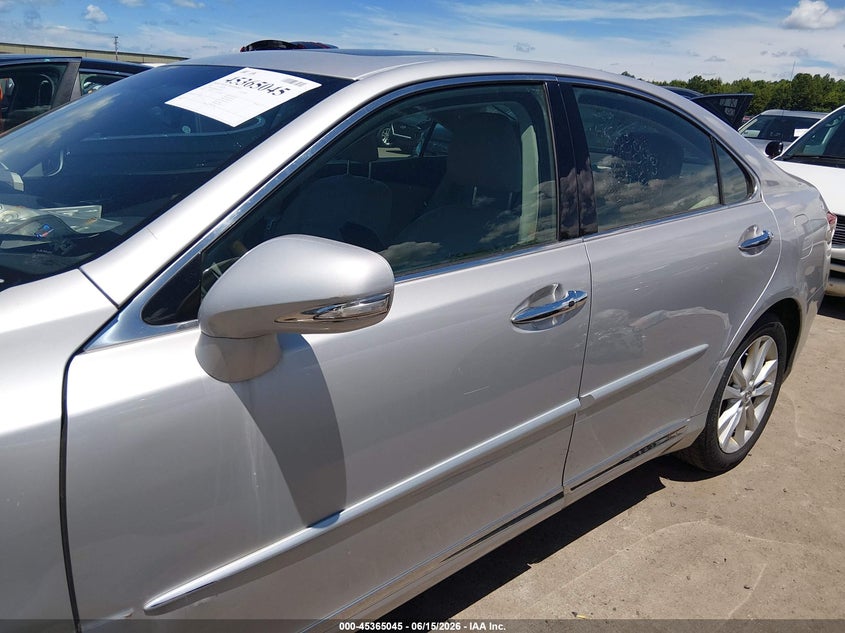 2011 LEXUS ES SEDAN 3.5L V-6 DOHC, VVT, 268HP