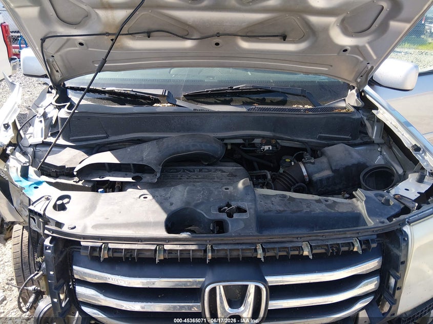 HONDA PILOT 2012 VIN 5FNYF4H44CB045481