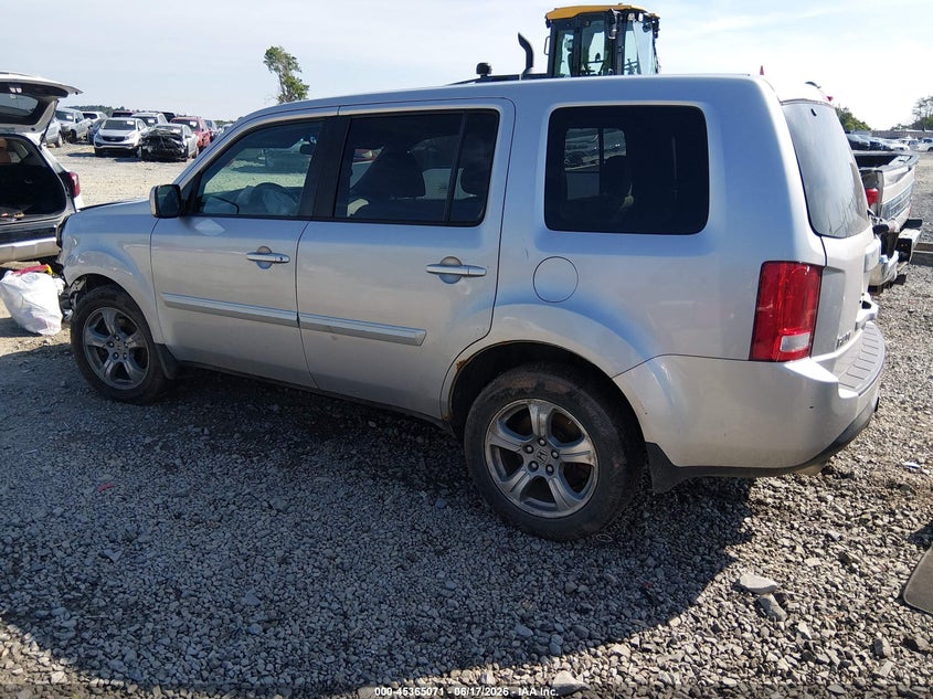 HONDA PILOT 2012 VIN 5FNYF4H44CB045481