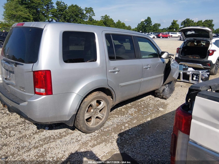 HONDA PILOT 2012 VIN 5FNYF4H44CB045481