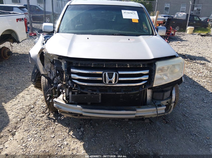 HONDA PILOT 2012 VIN 5FNYF4H44CB045481