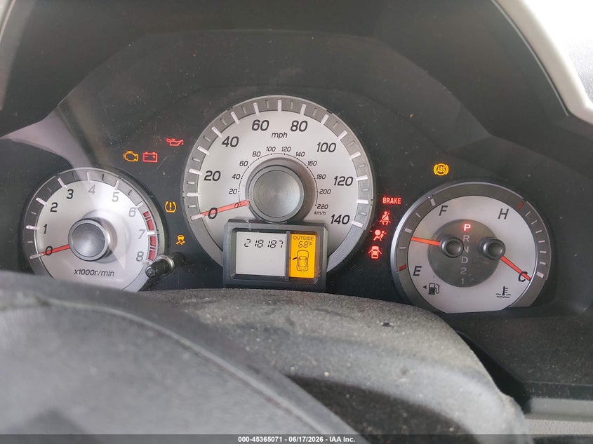 HONDA PILOT 2012 VIN 5FNYF4H44CB045481