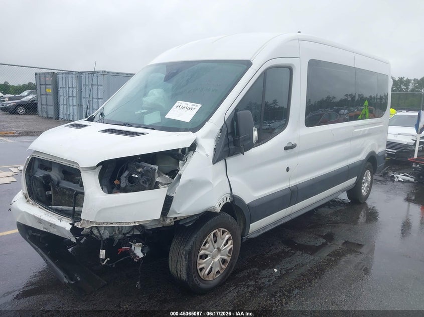Vin: 1fbax2c8xlka24588, lot: 45863048, ford transit-350 passenger van xlt 20202
