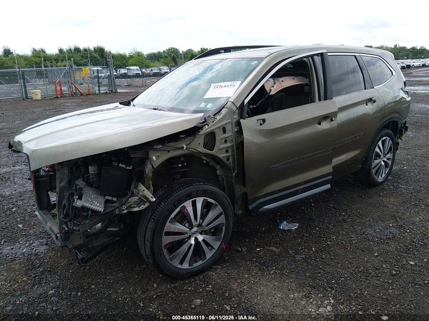 Vin: 4s4wmardxn3443297, lot: 45863080, subaru ascent touring 20222