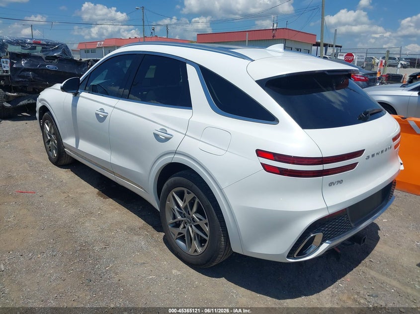 Vin: kmumadtb5su174559, lot: 45863082, genesis gv70 2.5t awd 20253