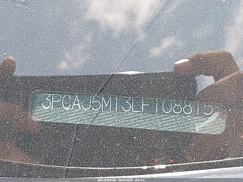 2020 Infiniti Qx50 Essential VIN: 3PCAJ5M13LF108815 Lot: 45365168